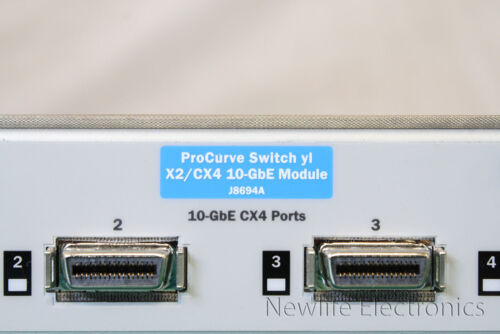 (New) Hp J8694-69001 Procurve Switch Yl X2/Cx4 10Gbe Module J8694-69001 J8694A