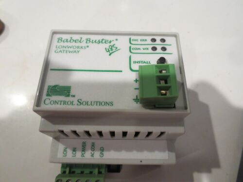 Control Solutions Inc Babel Buster 485 Lonworks Gateway