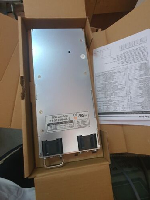 New In Box! Tdk Lambda Fps1000-48/S 48V Dc 1008W 21A Power Supply