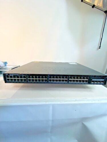 Cisco Ws-C3650-48Fs-S 48 Poe 4X1G Ports Switch-Broken Bezel