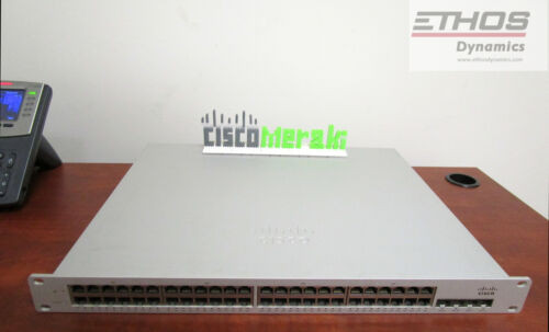 Cisco Meraki Ms220-48 Non-Poe Network Switch Unclaimed