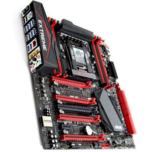 Asus Rampage V Extreme X99 Motherboard Lga 2011-3 Ddr4 Wifi Slot Keybot Button