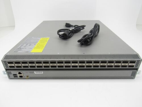 Cisco Nexus N9K-C9336Pq V03 36-Port 40G 1/10G Sfp+ Qsfp 2 Power N9K-Pac-1200W 2U