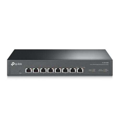 Tp-Link Tl-Sx1008 8-Port 10G Multi-Gigabit Desktop Rackmount Metal Casing Switch