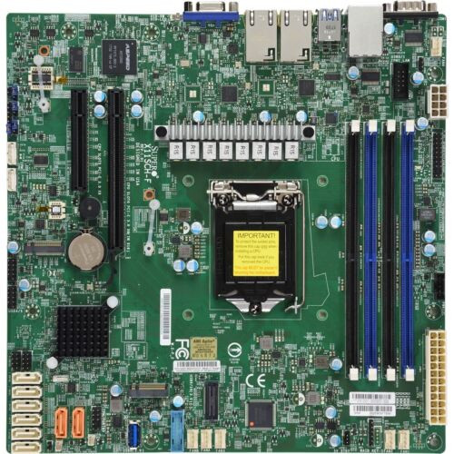 Supermicro X11Sch-F Server Motherboard - Intel C246 Chipset - Socket H4 Lga-1151