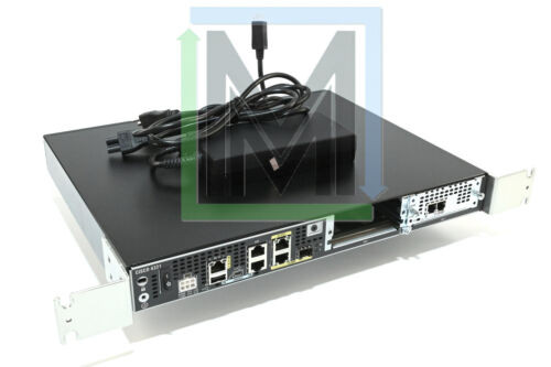 Cisco Isr4321-V/K9 Isr4321 Gigabit Voice Router+ Nim-2Fxo + Pwr-4320-Ac Ok Clock