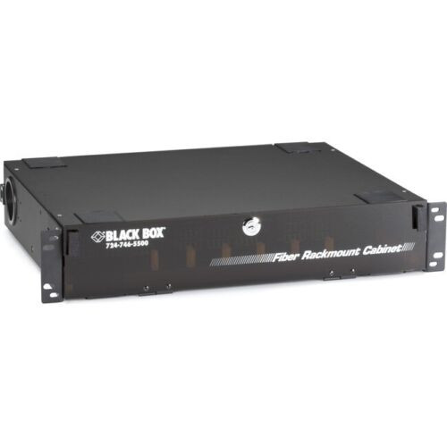 Black Box Rackmount Fiber Enclosure 2U 6-Panel Jpm418Ar5