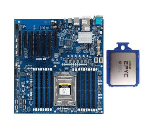 Gigabyte Mz31-Ar0 Mainboard?Amd Epyc 7401P 24C/48T 2.8Ghz Support 7551/7601/7451