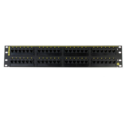 Ortronics Or-Phd5E6U48Efms4 Clarity Cat5E 48-Port Patch Panel, Rack Mount