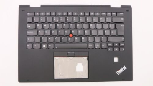 Lenovo Yoga X1 2Nd Keyboard Palmrest Top Lid Uk Black Illuminated 01Hy839-