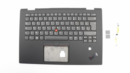 Lenovo Yoga X1 3Rd Gen Reposapalmas Touchpad Funda Teclado Francés Negro 01Lx911