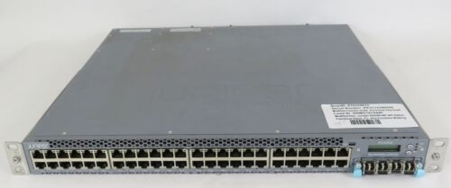 Juniper Ex4300-48T Ex4300 48 Port Gigabit 4-Port Qsfp+ Switch 1 Psu