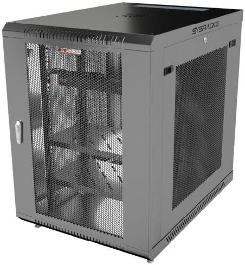 15U Server Rack Cabinet - 35'' (900Mm) Deep - Sysracks Mesh Vented - Accessories