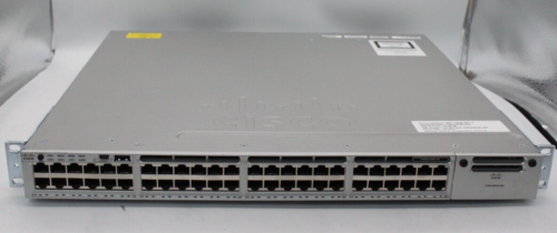 Cisco Catalyst Ws-C3850-48T-S V04 C3850-Nm-Blank Module +2 350W Psu