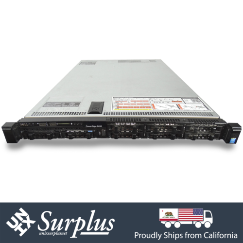 Dell R630 8Sff Server 2X E5-2667 V3 3.2Ghz 128Gb Ddr4 H730 Raid 90 Day Warranty