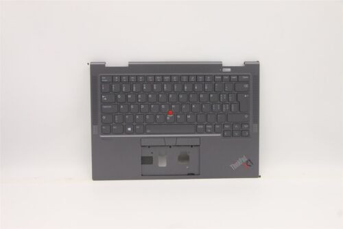 Lenovo Yoga X1 6Th Keyboard Handrests Swiss Top Cover Gray 5M11C40974-
