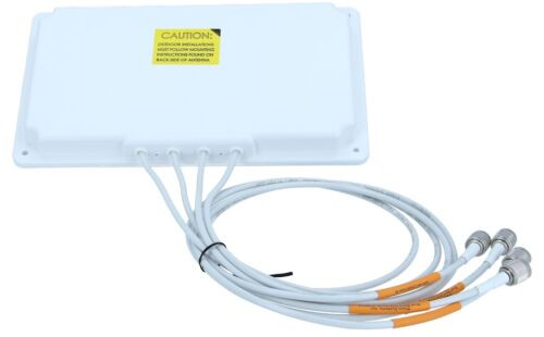 Cisco - Air-Ant2566P4W-R= - 2.4Ghz 6Dbi/5Ghz 6Dbi Directional Ant., 4-Port-