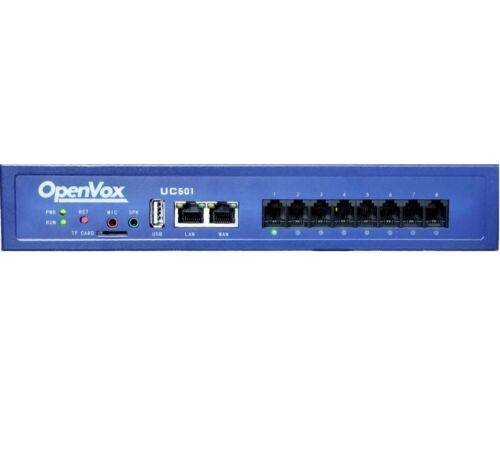 Openvox Uc501-10 Freepbx Mini Uc  Ip Pbx For 800 Ext 300 Calls 1 Fxs 0 Fxo