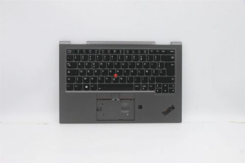 Lenovo Yoga X1 5Th Gen Palmrest Touchpad Cover Keyboard French Grey 5M10Z37088