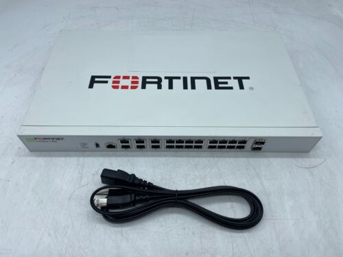 Fortinet Fortigate 100E Network Security Appliance Firewall Fg-100E Tested
