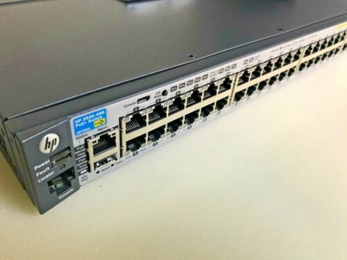 J9836A Hp Hpe 2920-48G-Poe+ 740W Switch ( J9729A W/J9737A Psu)  W/Rackear+Cord