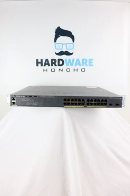 Cisco Ws-C2960Xr-24Pd-I Port Poe 2 Sfp+ Uplink Ethernet Switch