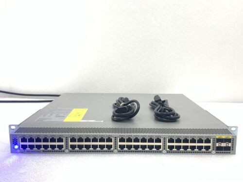 Cisco Nexus 3048Tp N3K-C3048Tp-1Ge V01 Switch 48X Gigabit Rj45 4X Sfp+ 2X Psu !!