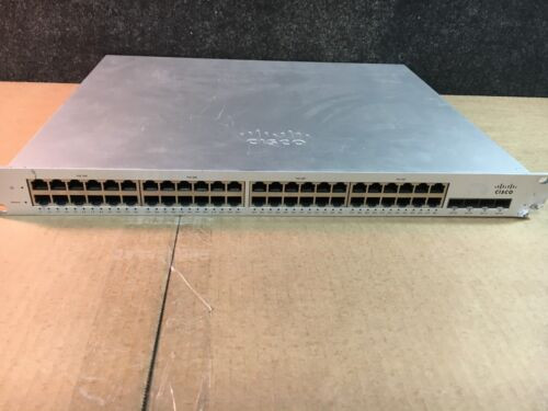 Cisco Meraki Ms220-48Fp 48-Port Gigabit Poe Cloud Managed Switch Ms220-48Fp-Hw