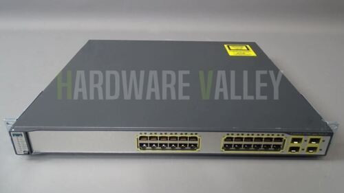 Cisco Ws-C3750G-24Ps-E Catalyst 3750 24 10/100/1000T Poe + 4 Sfp + Ips Image