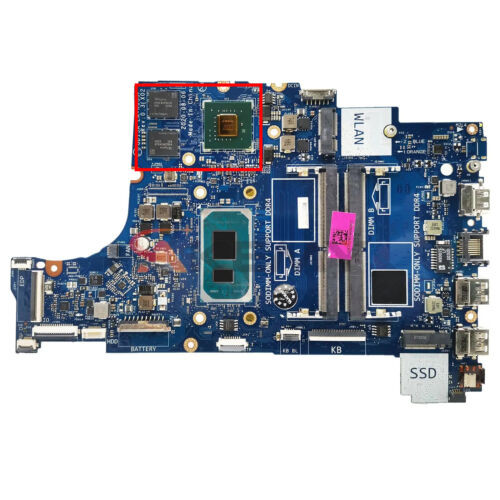 La-K033P Motherboard For Dell Inspiron 3500 3501 3400 Gd15A I5 I7 Cpu Mainboard