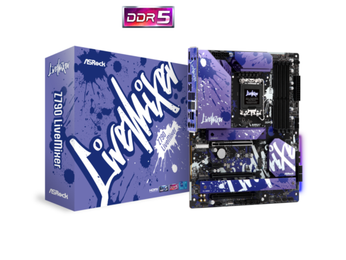 Asrock Z790 Livemixer Intel Lga1700 Atx Mainboard , 4 Slots Ddr5, Pcie 5.0 X16,