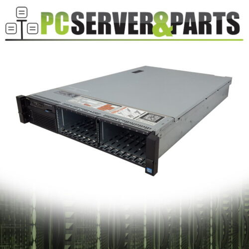 Dell Poweredge R720 16B 20 Core Server 2X E5-2690 V2 128Gb Ram Rails/ Bezel