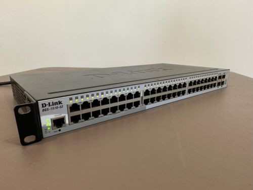 D-Link Smartpro Dgs-1510-52 Ethernet Switch - 52 Ports - Manageable - 52 X Rj-45