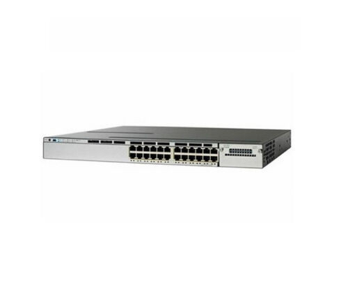 Cisco Ws-C3650-24Pd-L Catalyst 24-Ports Rj-45 Poe+ Layer3 Switch 1 Year Warranty