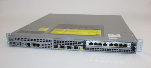 Cisco Asr1001 Gigabit Router With Spa-8Xcht1/E1 Dual Power Supplies