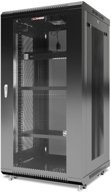 22U Sysracks Wall Mount It Data Network Server Rack Cabinet Enclosure 24" Depth