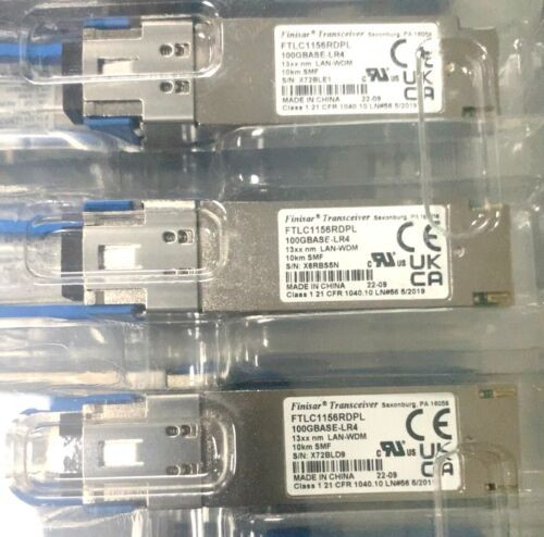 Finisar Ftlc1156Rdpl Qsfp28-100Gbase-Lr4 100Gb (Fedex)