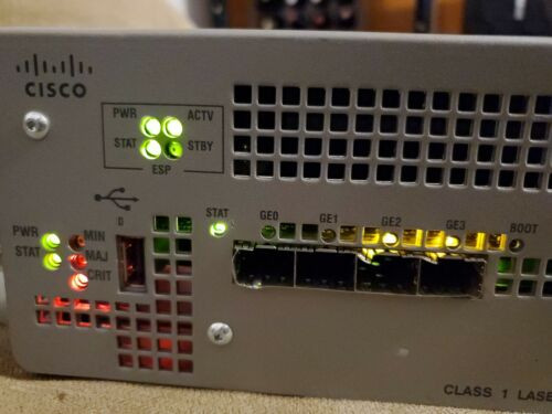 Cisco Asr1002-F  Router With Dual Ac Tested