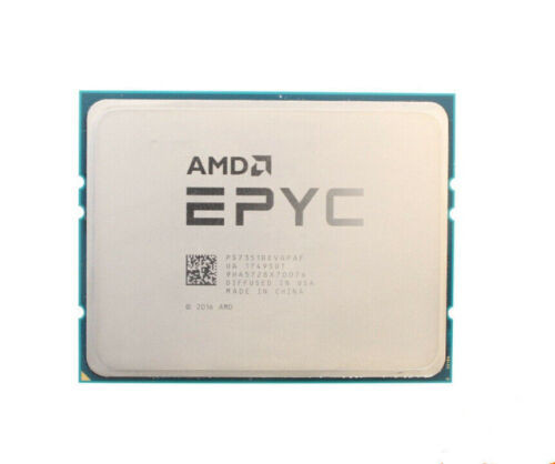 Amd Epyc 7351 Cpu Proceeeor 16 Core 2.40 Ghz 64Mb Cache 170W Up To 2.9Ghz