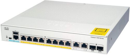 Cisco Catalyst C1000-8P 8Port Managed Ethernet Switch C10008P2Gl