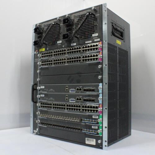 Cisco Catalyst Ws-C4510R+E Cat4500 Rack-Mountable Ethernet Switch Chassis