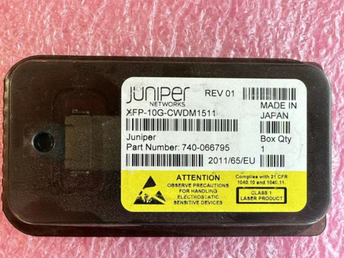 Juniper 740-066795 Xfp-10G- Cwdm1511  70Km  1511Nm