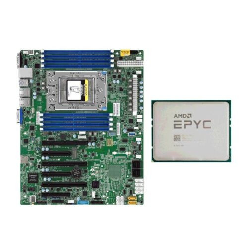 Supermicro H11Ssl-I Mainboard + Amd Epyc 7551P Cpu Processor 32 Cores 3.0Ghz