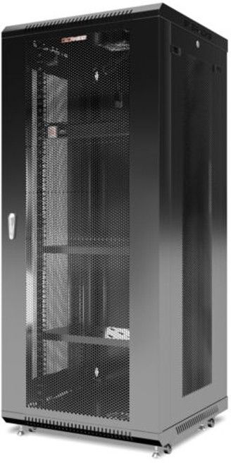 27U Wall Mount Server Rack Locking Network Cabinet Data It Enclosure Vented Door