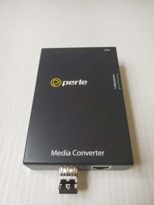 Perle Media Converter Bundle Includes An Sfp 1000Base-X Insert .