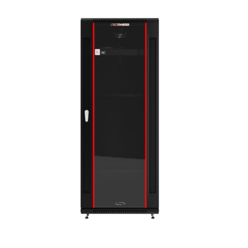 Sysracks 27U 24 Inch Depth - Server Cabinet - Pdu - 2 Shelves - Fan - Casters