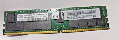 Hynix Hmabagr7A2R4N-Xs 128Gb 2S2Rx4 Pc4-25600L- 3200 Mhz Memory Server 02Ye234