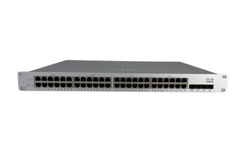 Cisco Meraki Ms220-48Fp-Hw, 48 Port Gigabit Poe Switch 100-240V Unclaimed