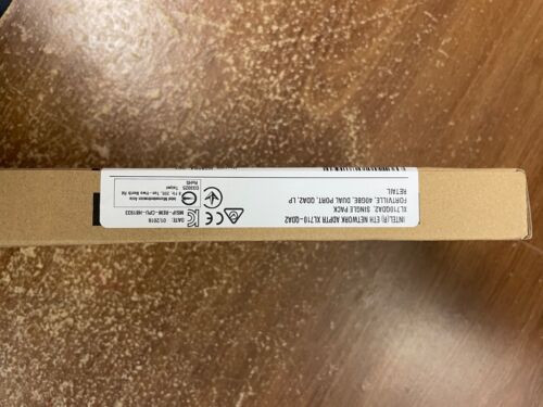 Intel Xl710Qda2 Dual Port 10Gbe Server Adapter New Retail Pack