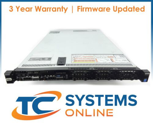 Dell Poweredge R630 2X 2620V3 2.4Ghz=12Core 96Gb 2X1.2Tb 12G H730